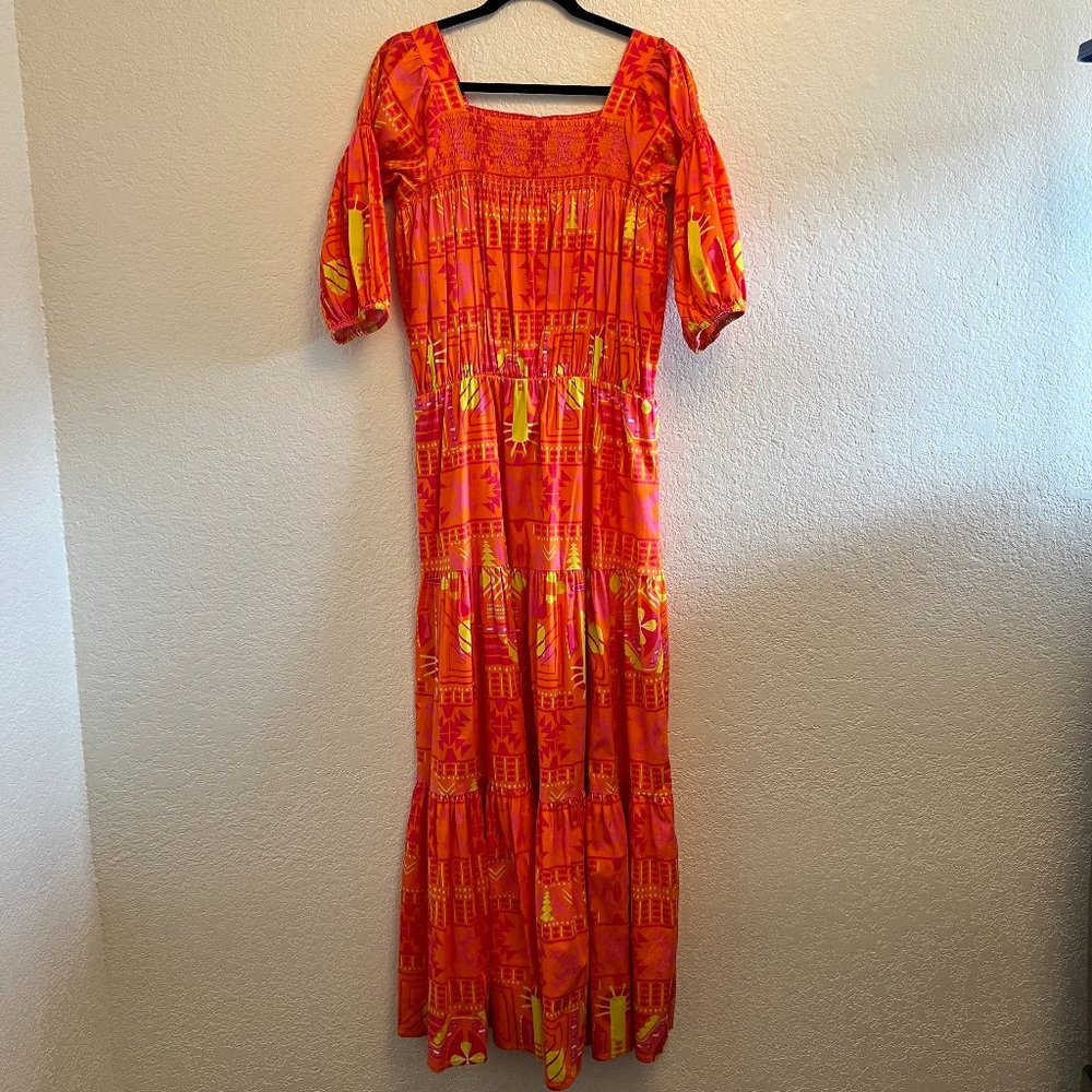 Sheridan French Red Maxi Dress